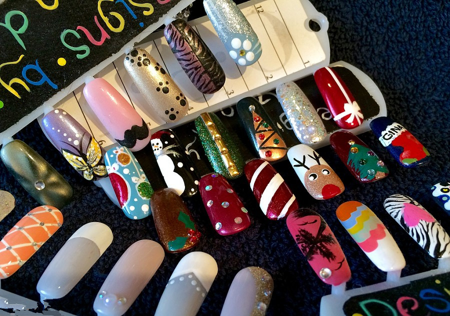 超可愛的手繪美甲！