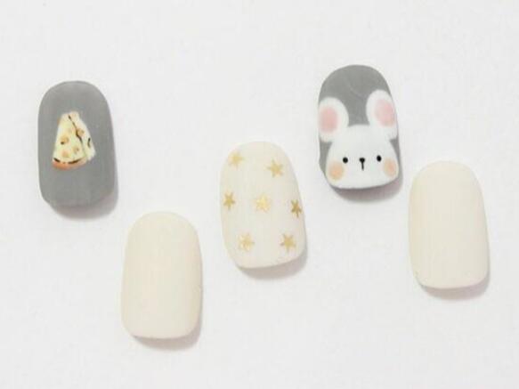 新年美甲 | 可可愛愛的鼠年美甲，也太可愛了