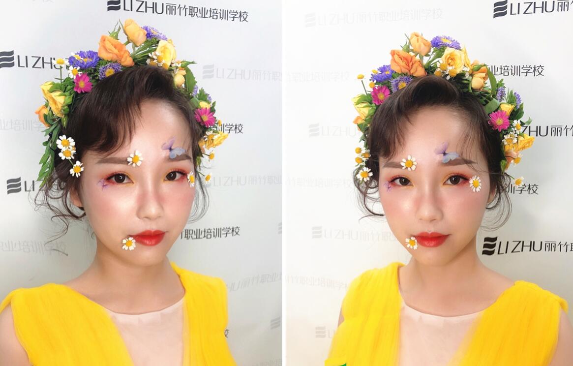 南寧化妝課堂：清新花仙子造型