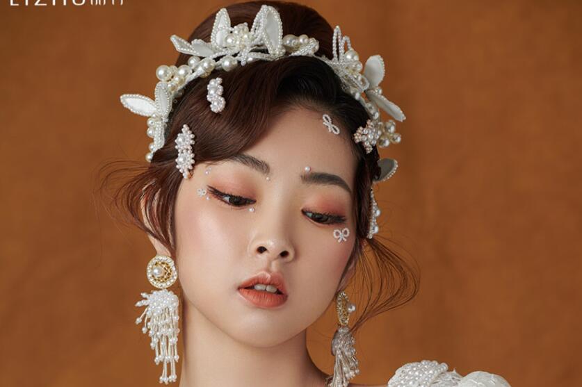 輕奢復(fù)古珍珠妝容，南寧熱門化妝培訓(xùn)作品
