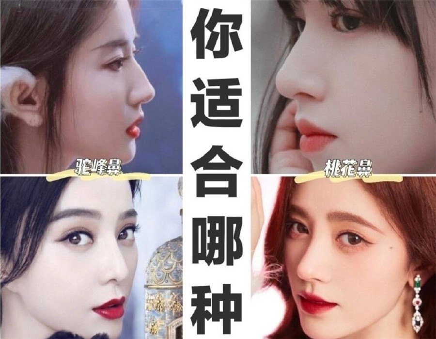 世界公認(rèn)好看的鼻形，你喜歡哪一款？