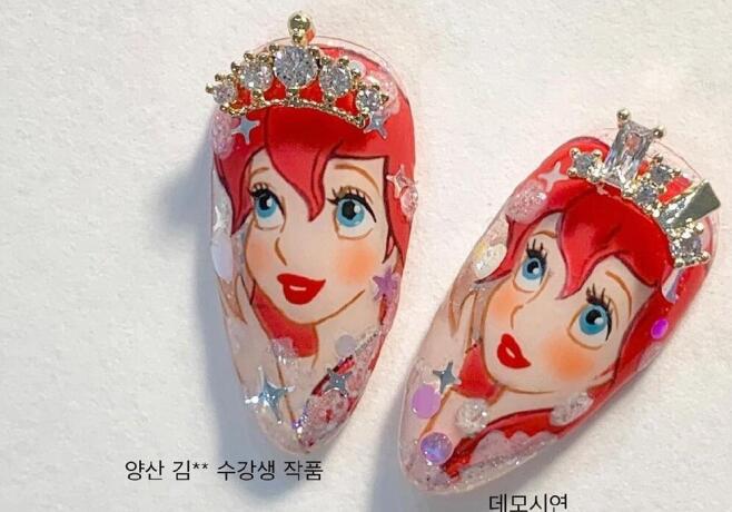 彩繪迪士尼美甲，南寧口碑好的美甲學(xué)校邀你一起畫