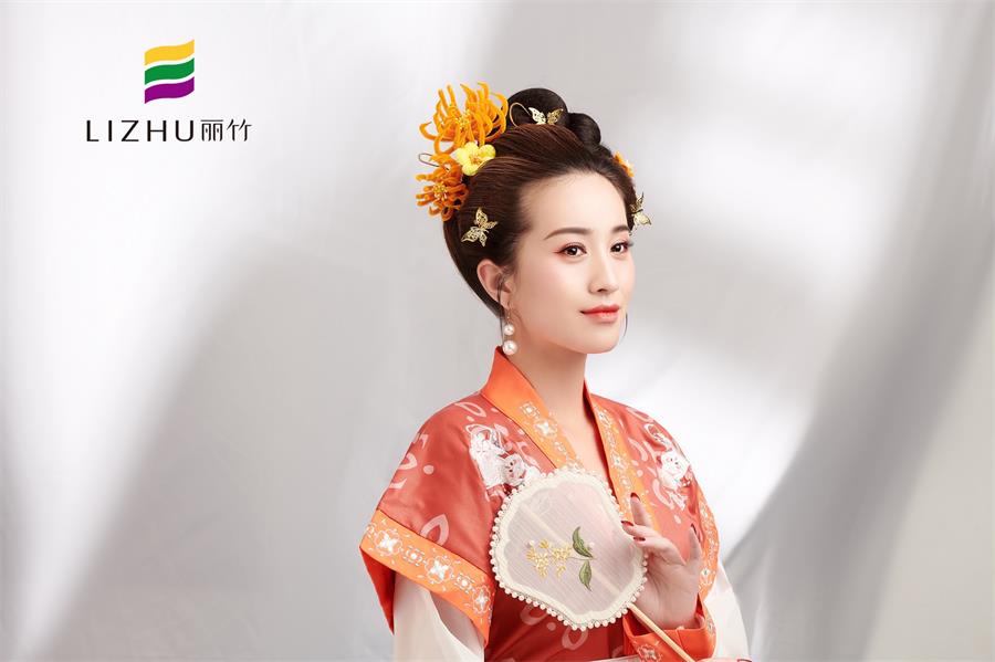 古代漢服妝容，展示南寧化妝學(xué)校專(zhuān)業(yè)性