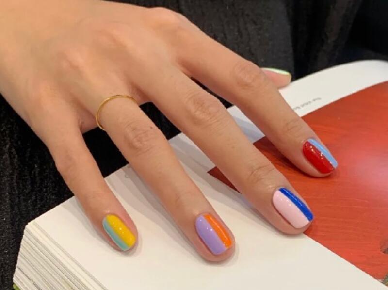 夏日跳色美甲合輯，廣西美甲師培訓班都收集好了