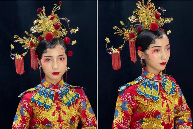 古風(fēng)新娘妝容造型 |  廣西哪里可以學(xué)化古裝