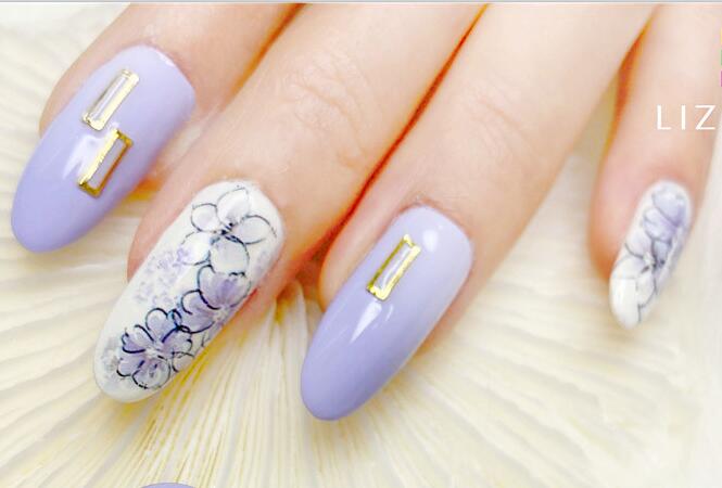 芋泥波波美甲，童趣清新又可愛