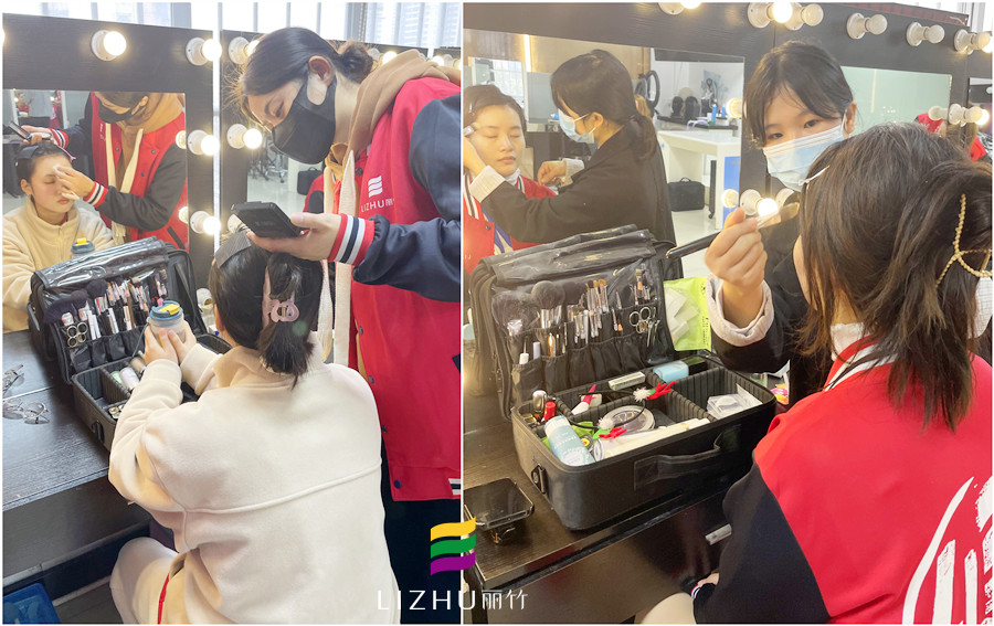 學化妝到麗竹，培訓+就業(yè)一站式教育