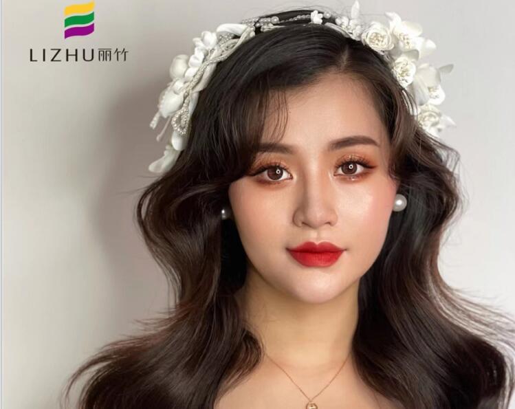 韓式披發(fā)新娘，彩妝化妝培訓(xùn)學(xué)校作品