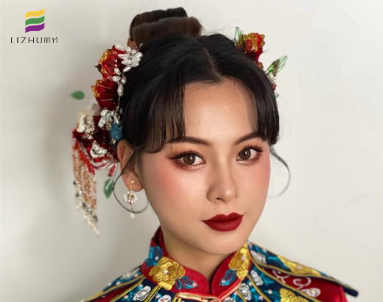 東方新娘造型，盡情展示中國紅之美  ?