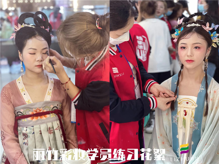 古代女子化妝步驟，廣西專業(yè)化妝培訓(xùn)學(xué)校幫你講解