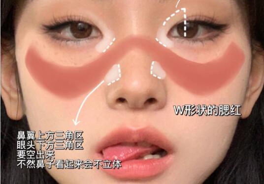 混血亞裔妝教程，南寧培訓造型彩妝分享