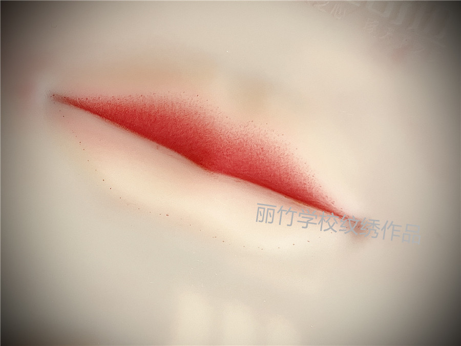 仿皮畫(huà)唇技巧 ，廣西培訓(xùn)紋唇專業(yè)課程分析