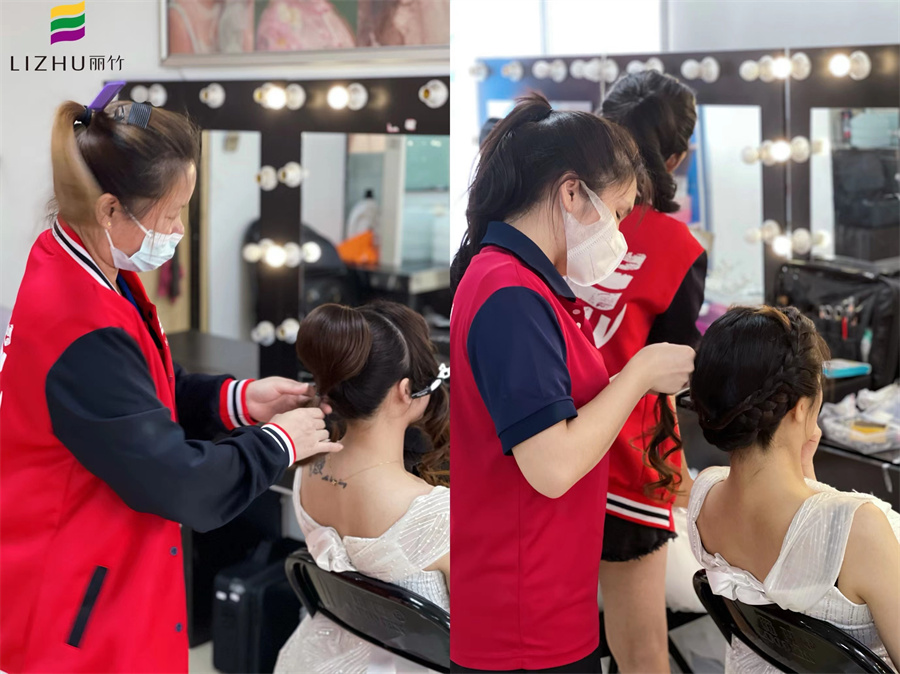 想在南寧學習化妝盤發(fā)？歡迎到麗竹學校時尚造型班