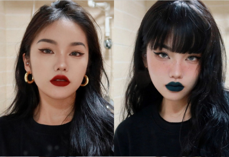 飽滿厚唇畫法教程，廣西化妝培訓唇妝分享