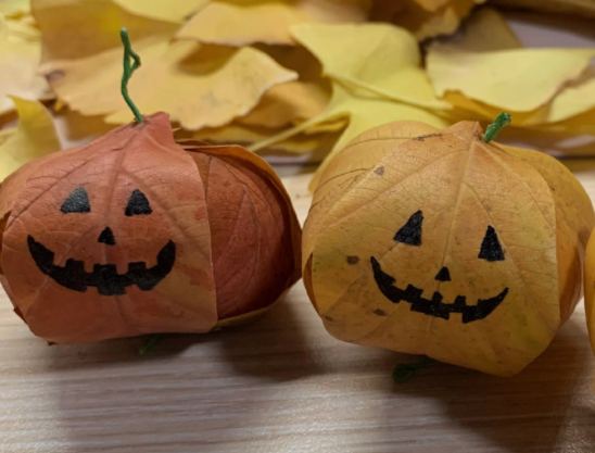 萬圣落葉南瓜燈教程 ，可可愛愛萌萌噠