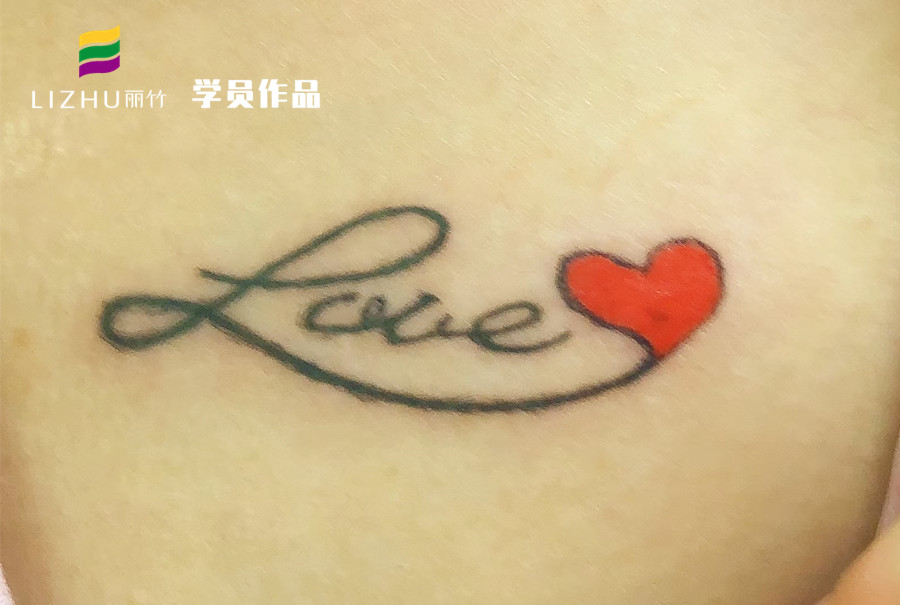 小紋身操作步驟---南寧紋繡培訓(xùn)紋身課程