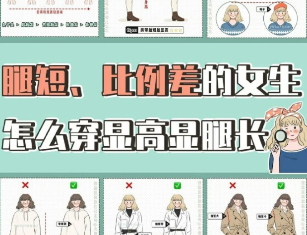廣西省彩妝造型學(xué)校教你穿衣怎么顯高顯腿長(zhǎng)？