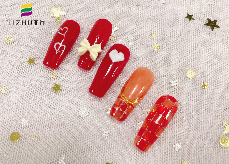 新年美甲系列（下）| 兔年卡通美甲_蝴蝶結美甲_小香風美甲