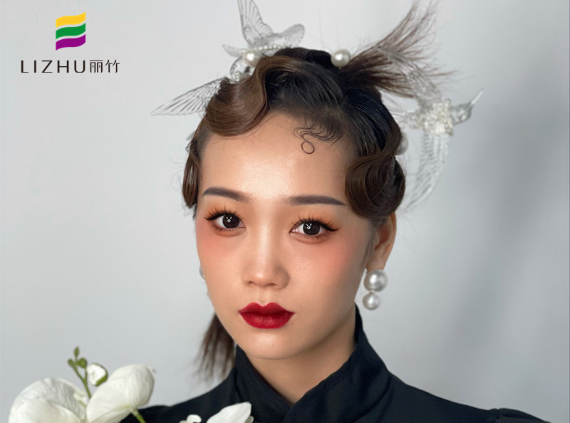 新中式旗袍造型，南寧時尚新娘造型學校演繹中國風