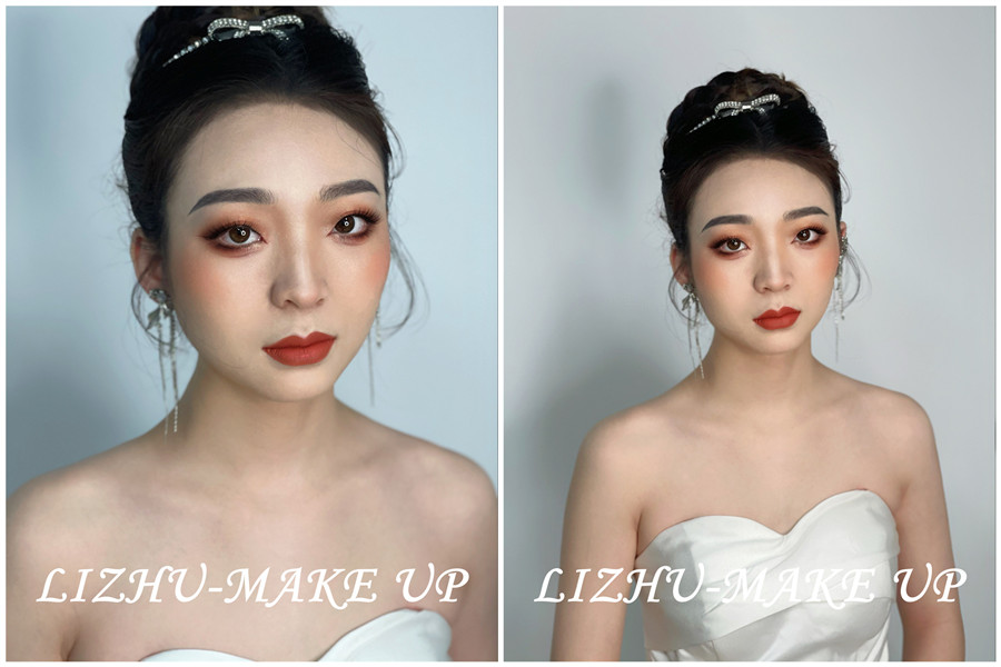 復(fù)古風(fēng)尚新娘造型，告訴你南寧彩妝職業(yè)技術(shù)哪家好