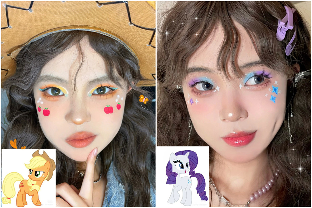 創(chuàng)意卡通妝容，廣西培訓(xùn)化妝新手課程