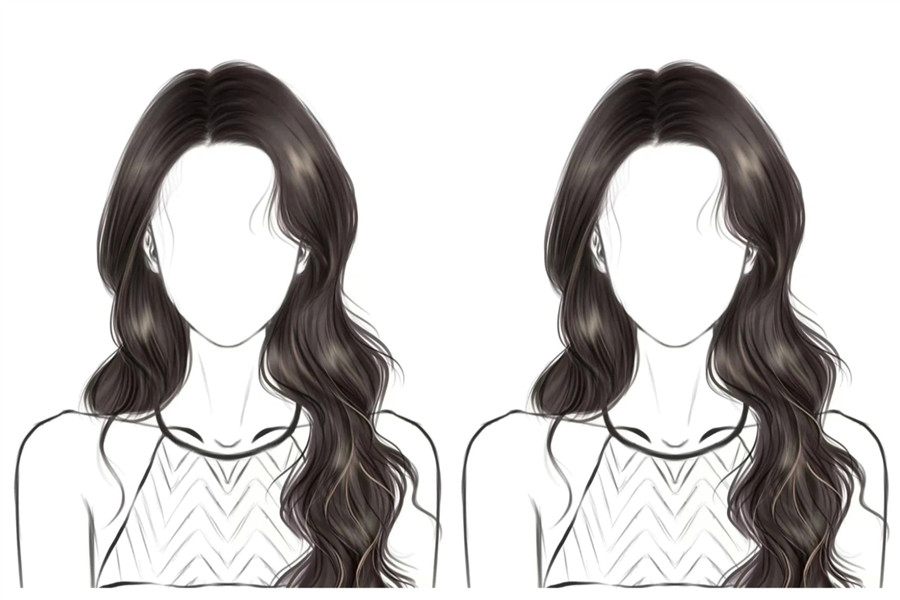 南寧電棒造型培訓學校：頭包臉大波浪卷發(fā)教程