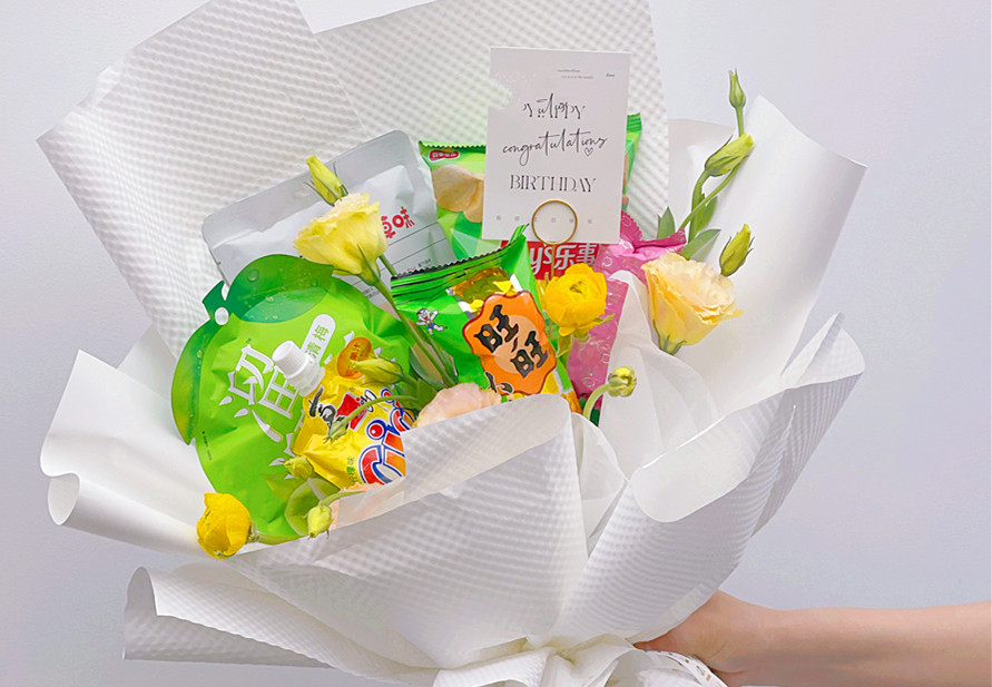 適合做花束的零食？廣西南寧花藝學(xué)校幫你總結(jié)