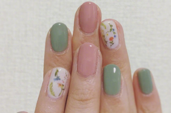 干花美甲教程，學(xué)美甲在南寧