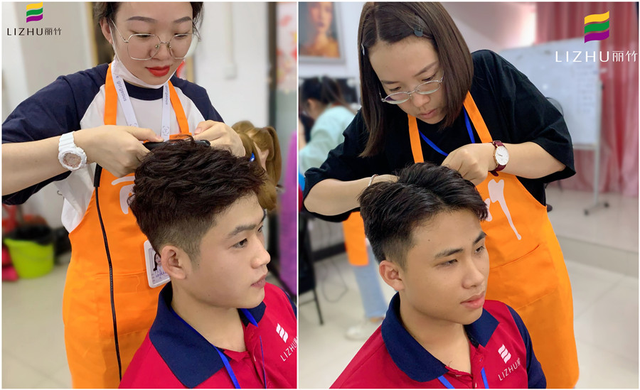 男士妝容常見發(fā)型，南寧時尚造型培訓分享