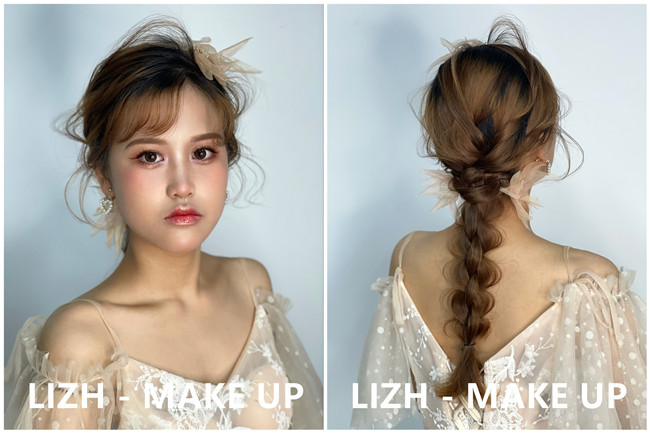 元?dú)馍敌履?，零基礎(chǔ)新娘造型教學(xué)