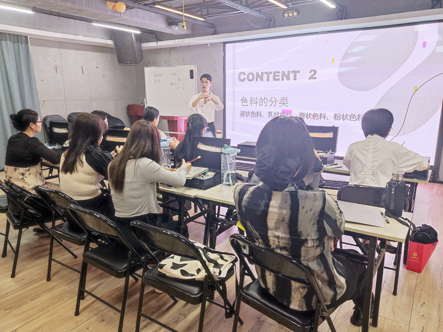 繡色料的分類與特點(diǎn)，廣西眉眼唇學(xué)習(xí)