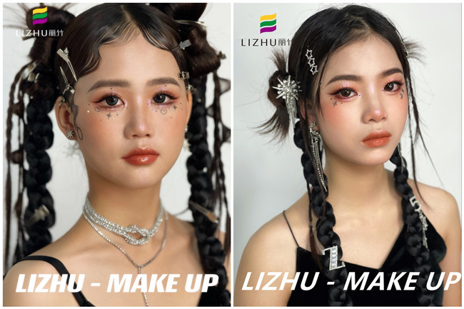 Y2K亞裔甜辣妝，南寧化妝寫真作品