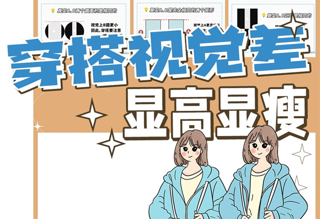 穿搭視覺顯高顯瘦技巧，南寧人物形象設計學習