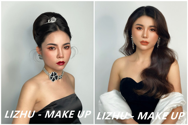 年會(huì)化妝造型，廣西化妝培訓(xùn)造型作品