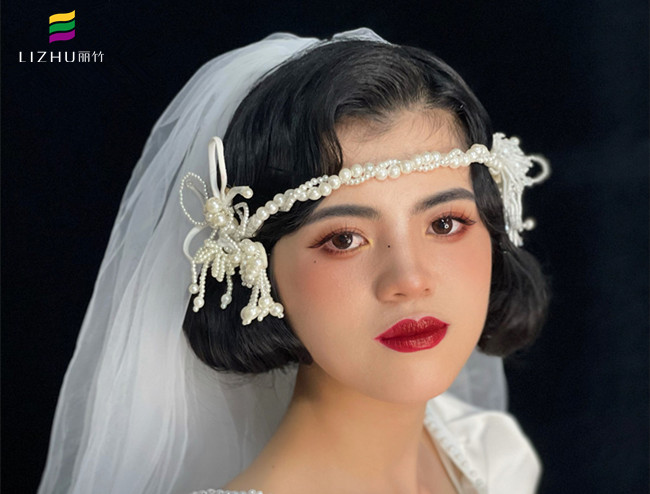 法式復古造型，南寧影樓化妝攝影學校作品