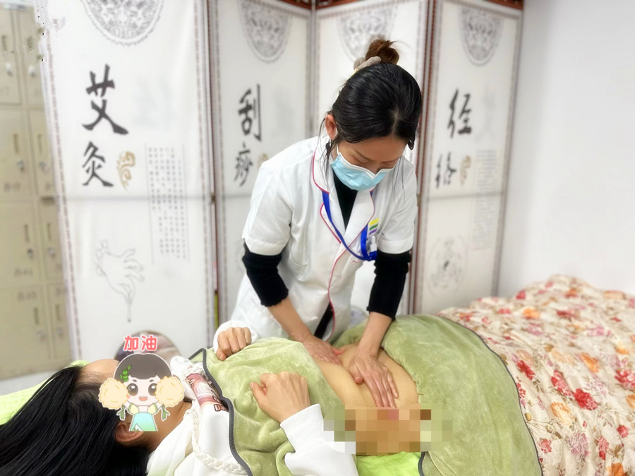 揉按腹部的好處，廣西美容美體專業(yè)學(xué)院分享