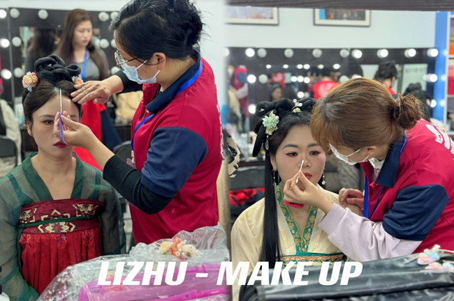 漢服造型妝容特點，廣西寫真彩妝學(xué)校課程講解