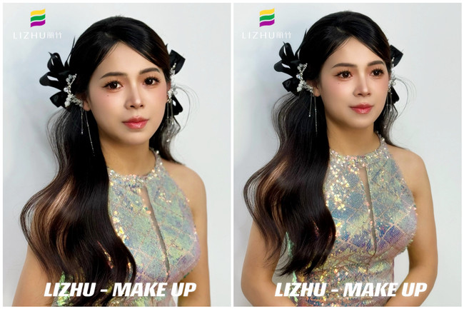 禮服造型，廣西化妝形象學(xué)校作品