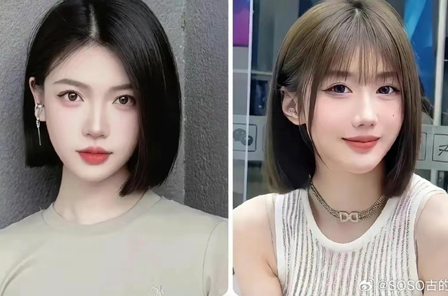 女生2024減齡發(fā)型，廣西剪發(fā)培訓短期推薦