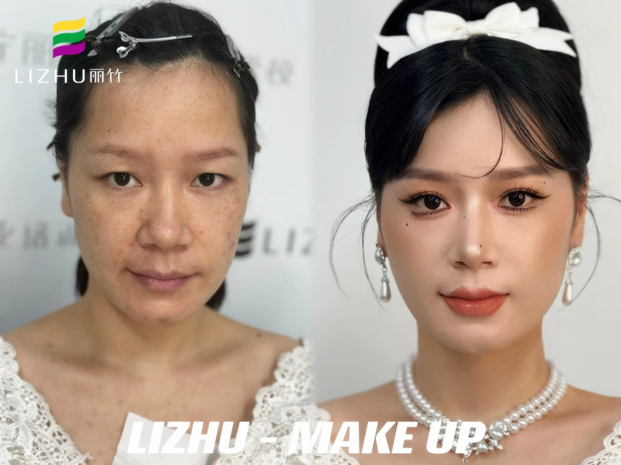 南寧化妝學校十大名校“素人改造”作品