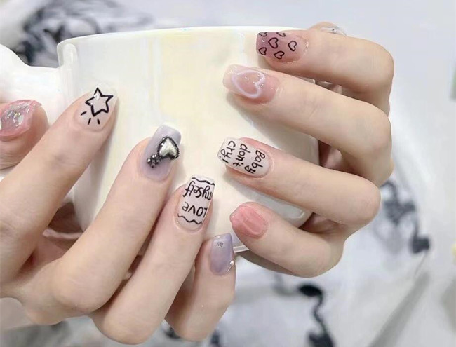 短小童趣美甲，南寧美甲培訓(xùn)短期作品