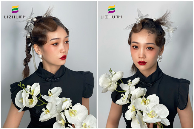 新中式國(guó)風(fēng)造型，南寧化妝進(jìn)修培訓(xùn)課堂作品