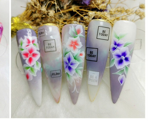 3D手繪美甲，南寧美甲學(xué)校排行榜推薦