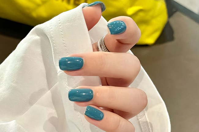 適合夏天的純色美甲，南寧美甲培訓(xùn)速成班整理