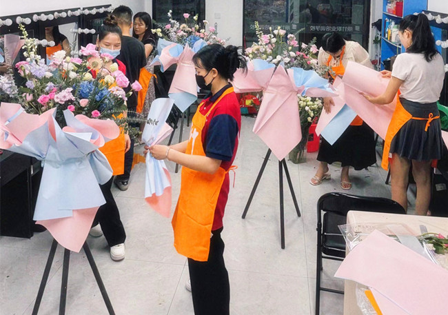 常見的開業(yè)花籃類型，南寧花藝培訓(xùn)哪里的好？