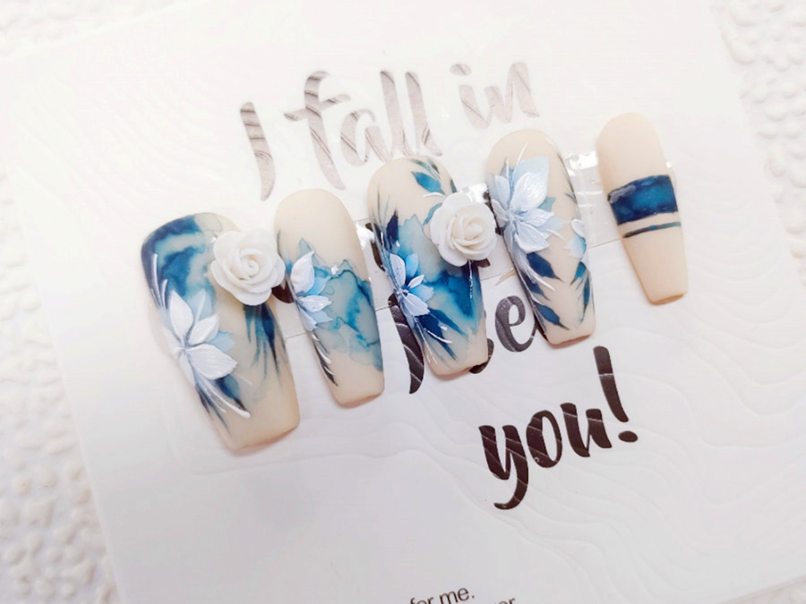 國風(fēng)雕花美，南寧美甲培訓(xùn)排名推薦