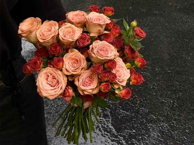 初秋浪漫感花束，南寧花藝師學(xué)校分享