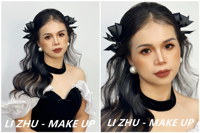 甜美韓式披發(fā)新娘，廣西化妝學(xué)校品牌推薦