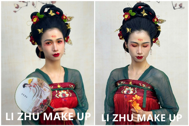 古風(fēng)漢服造型，廣西寫真旅拍培訓(xùn)學(xué)校作品