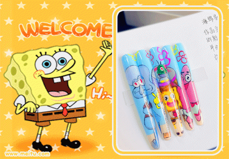 海綿寶寶美甲，南寧美甲造型職校學員作品